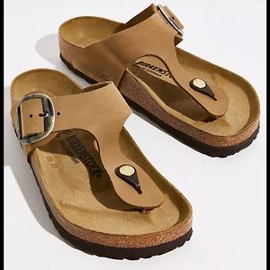 Birkenstock Gizeh Torty Big Buckle Sandal Size 6/37